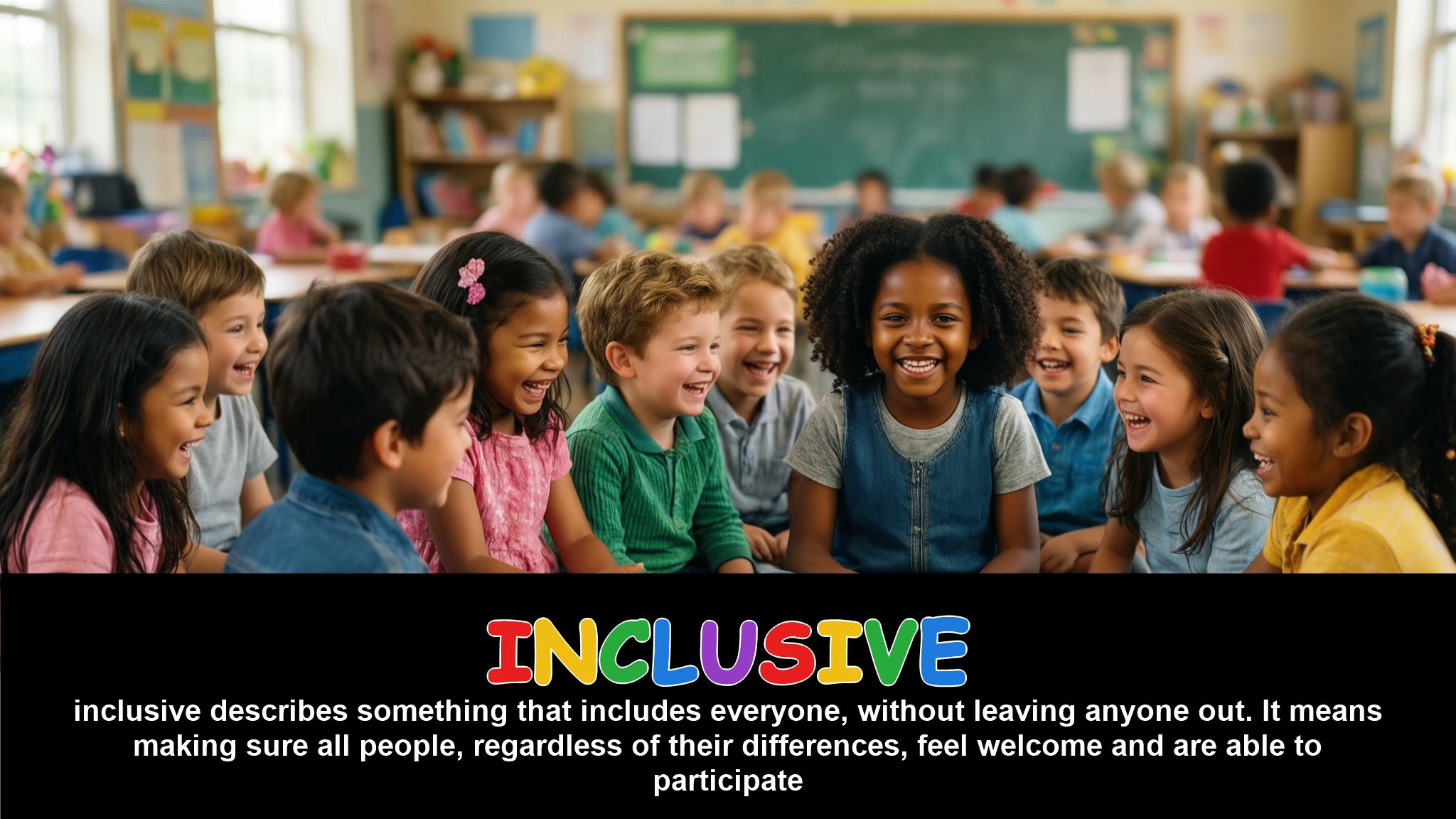 English Illustration for inclusive